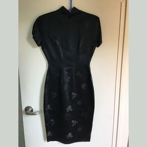 Qipao/Cheongsam Vintage Dress in Black